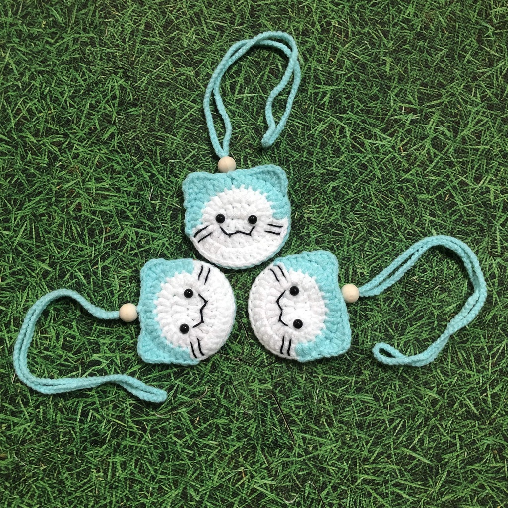 Túi tỏi con mèo, mèo con handmade cho bé