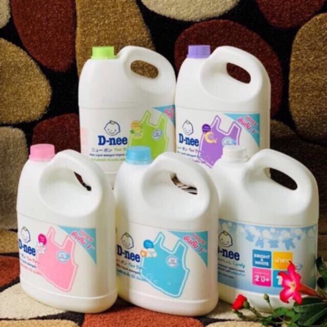 Nước Giặt Dnee Can 3000Ml ( 5 Màu, Date Mới)