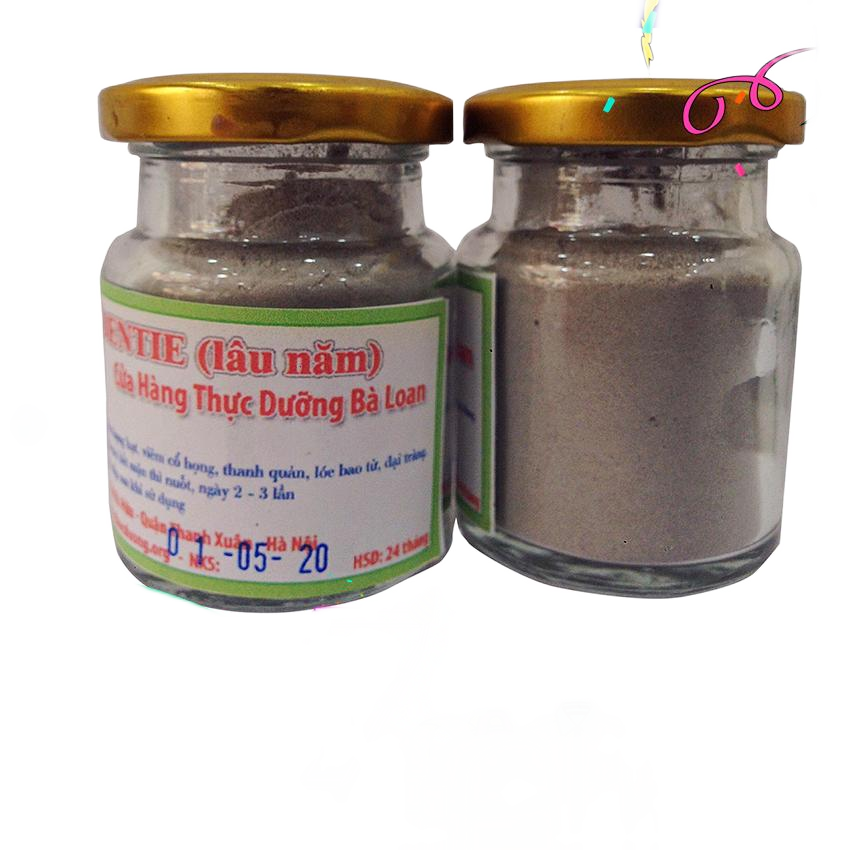 Bột denti 2 lọ ngậm theo phương thức thực dưỡng bà loan