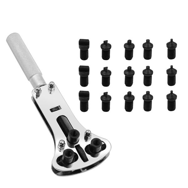 Dụng cụ mở đồng hồ ba hàm tháo rời và mở nắp sau để thay pin