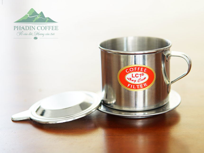 [HCM]Phin cà phê Số 7 Kalacoffee Inox không gỉ lưới gài