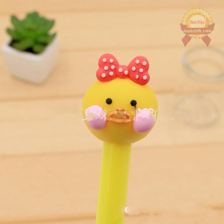 Combo 3 Bút gel nước vịt vàng dễ thương – bút cute