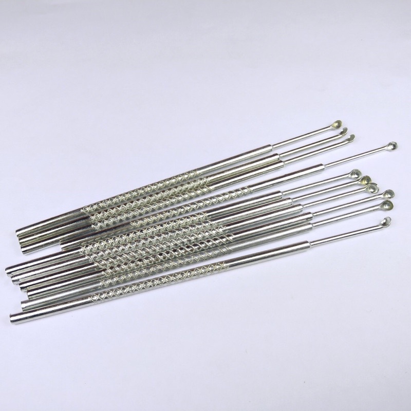 Cây ngoáy tai inox - dụng cụ lấy ráy tai bằng inox