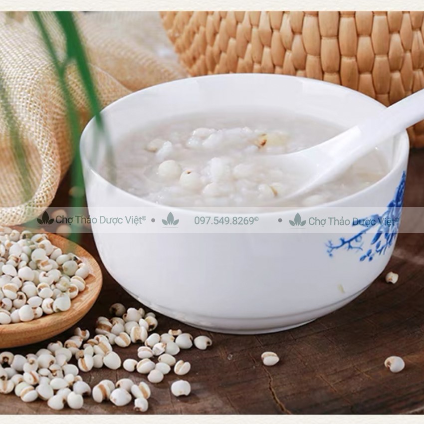 Hạt ý dĩ nếp 1kg, hạt bobo, y dĩ nấu sữa hạt, thơm, bở bùi, nấu chè, cháo, hầm gà - Chợ Thảo Dược Việt