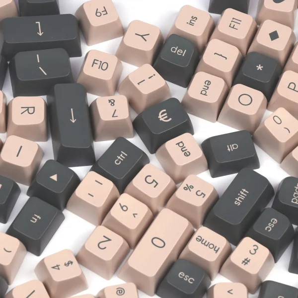 Bộ Keycap Ajazz Peace Kitty 129 phím (Chất liệu PBT / DoubleShot /JSA Profile/ ANSI Layout )