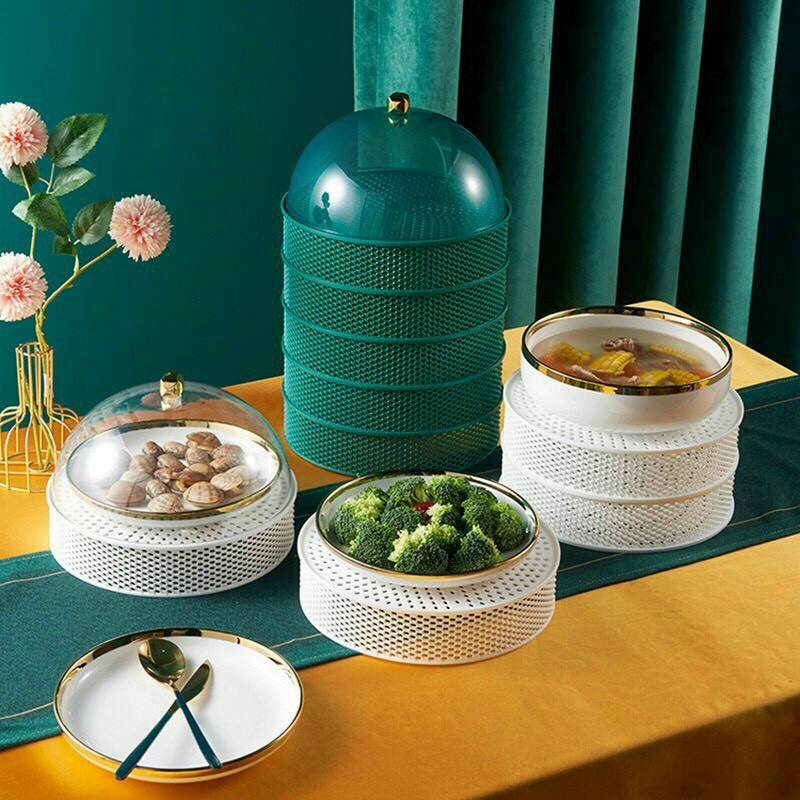 Lồng Bàn Xếp Gọn 5 Tầng Kami