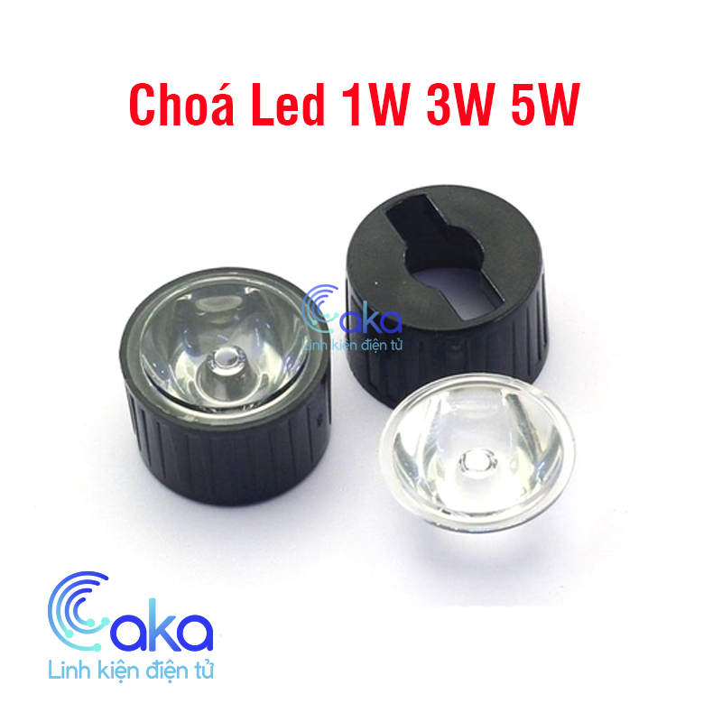 Choá led 1w 3w 5w cho led luxeon