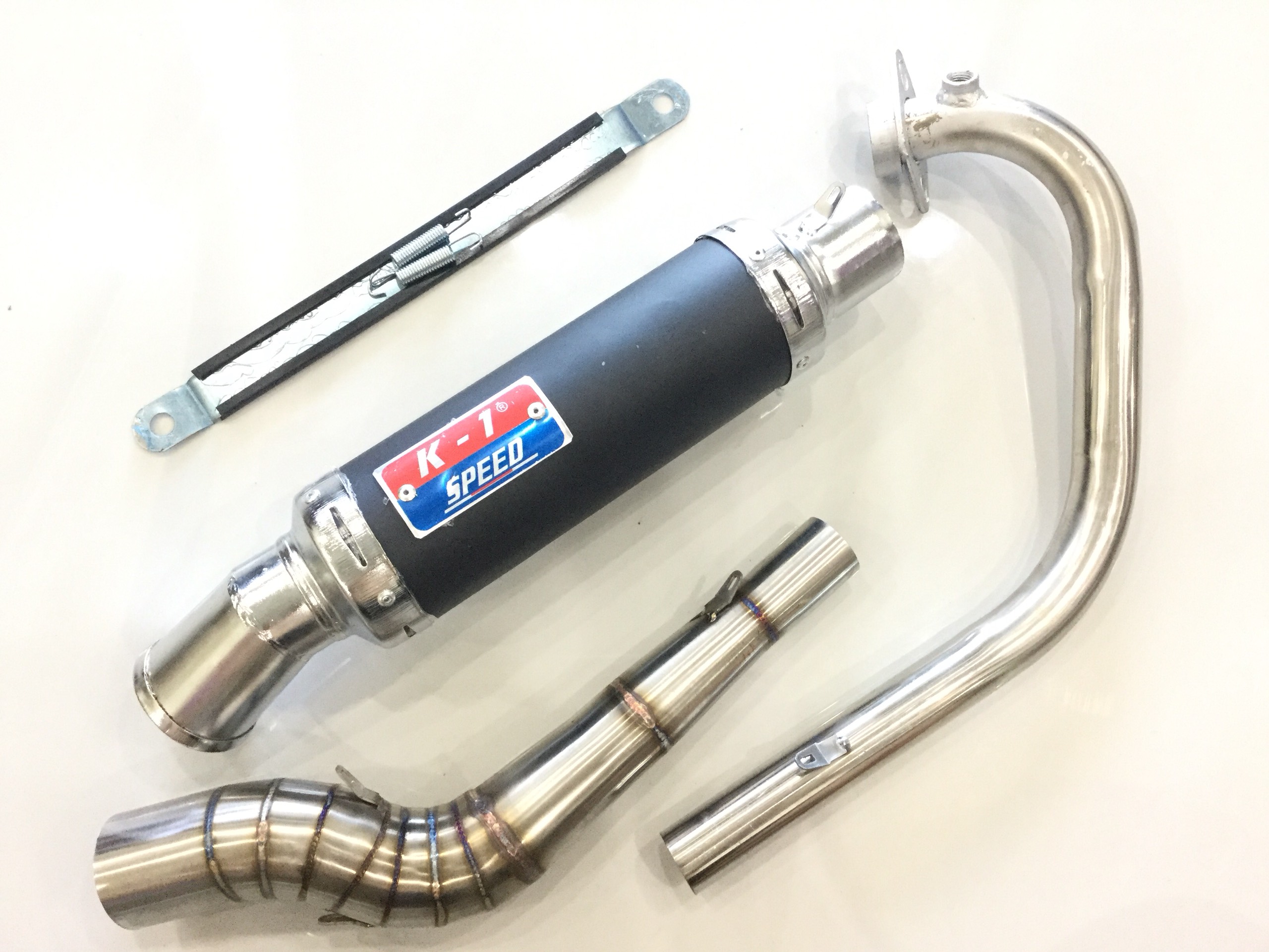 Bộ pô k1 đen full cổ cong wave 50 - 100, cup, dream, 67, axelo, exciter 50cc,...,Sản Phẩm Chất Lượng, Gian Hàng Uy Tín, Giá Cả Cực Tốt, Mua Ngay.