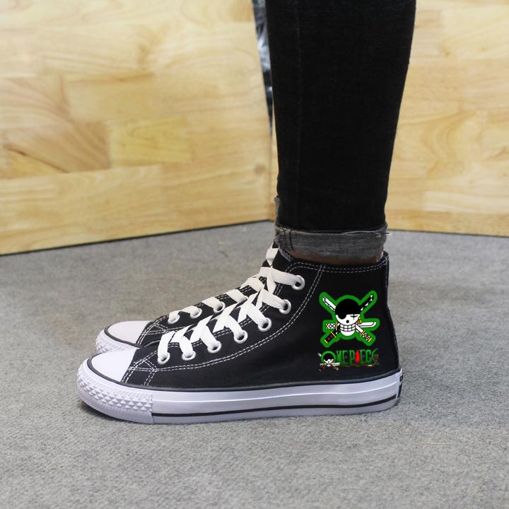 Giày One Piece Zoro cổ cao classic
