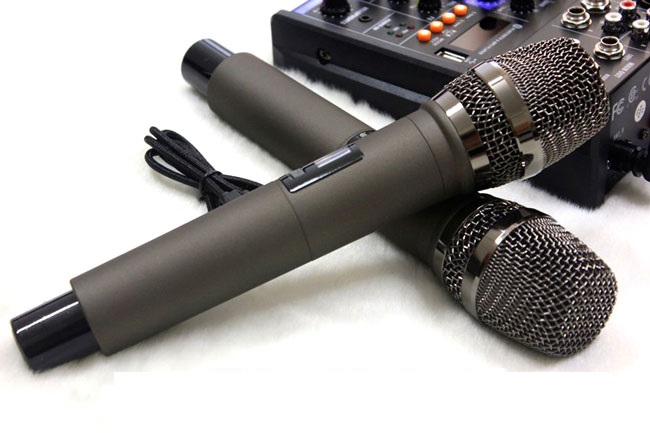 [HCM]Bộ Mixer Yamaha G4-USB kèm cặp micro không dây