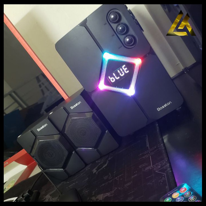 Loa Vi Tính Để Bàn Cao Cấp Bluetooth Boston T1800 Loa Pc Loa Mini Nghe Nhạc Có Dây