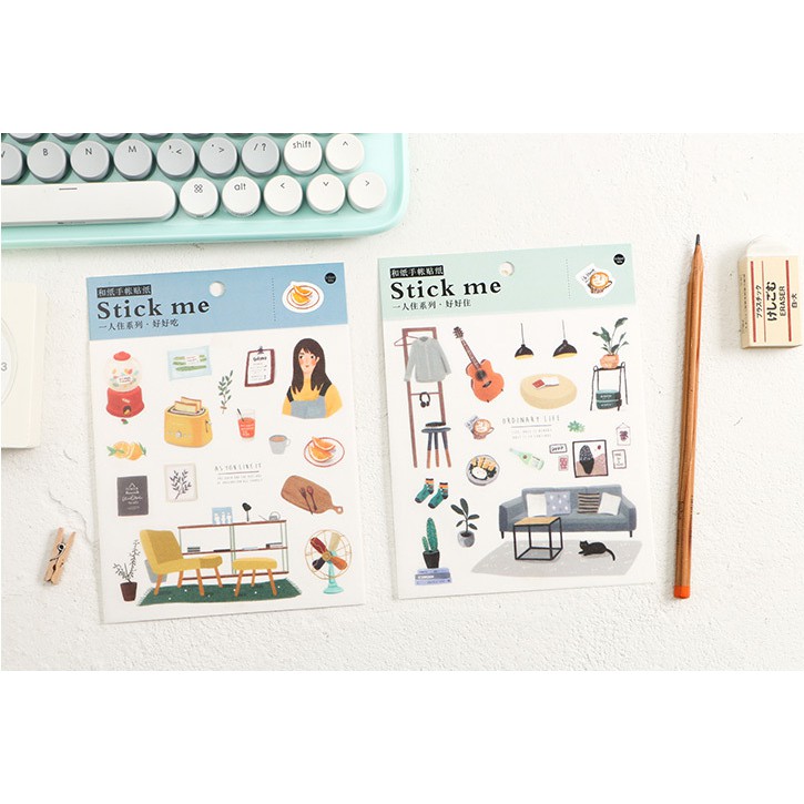 Sticker Stick me Cuộc sống