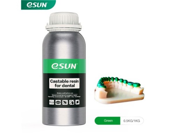 Bảng giá [HCM]Nhựa resin đúc cho nha khoa ESUN Castable resin for Dental màu Green 1kg/Chai Phong Vũ