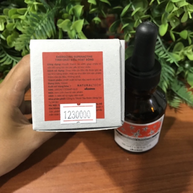 [HCM]Tinh Chất Chống Rụng và Kích Thích Mọc Tóc Davines Energizing Superactive