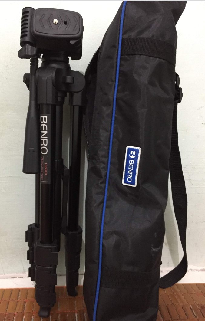Chân máy ảnh Benro T660EX + Da cừu lau len (Da thật)