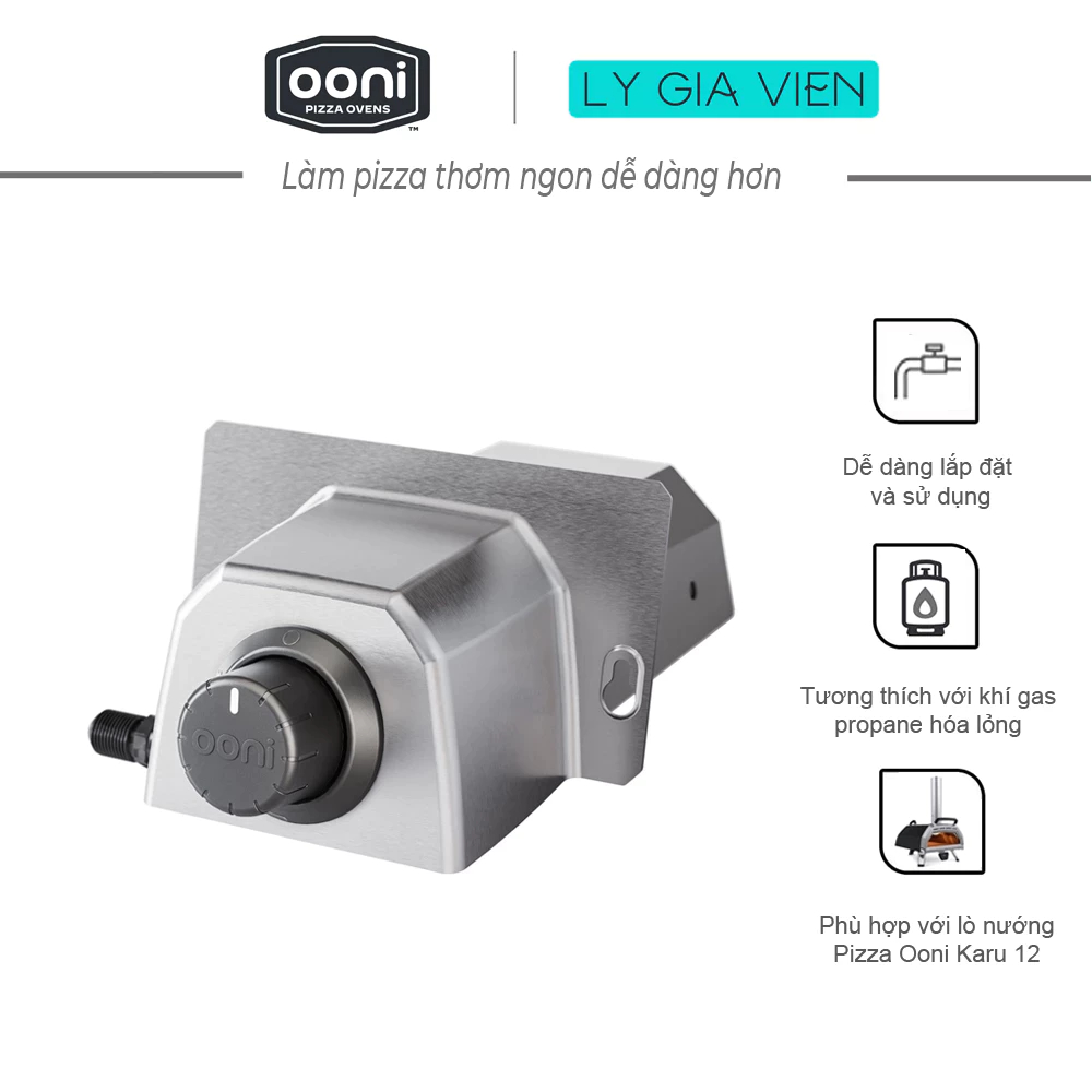 Đầu đốt gas lò nướng pizza ooni gas burner