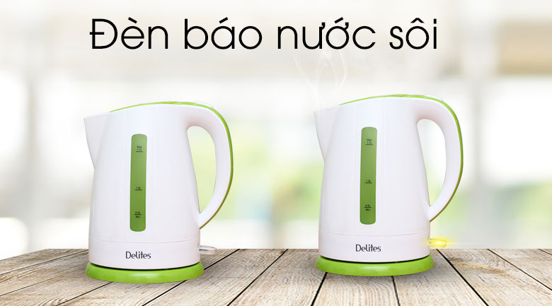Bình siêu tốc Delites 1.7 lít ST17P01WG