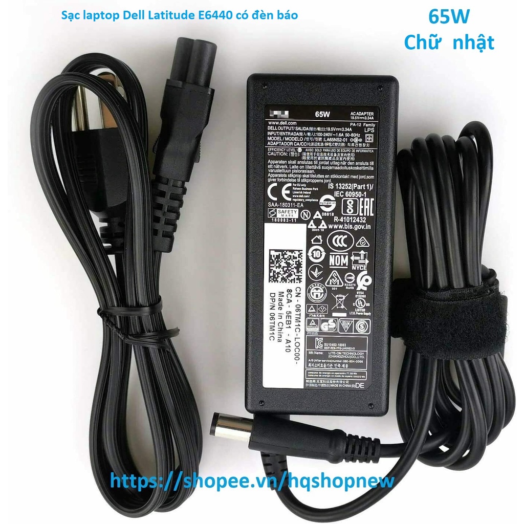 ️[Sạc zin] Sạc laptop Dell Latitude E6440 có đèn báo