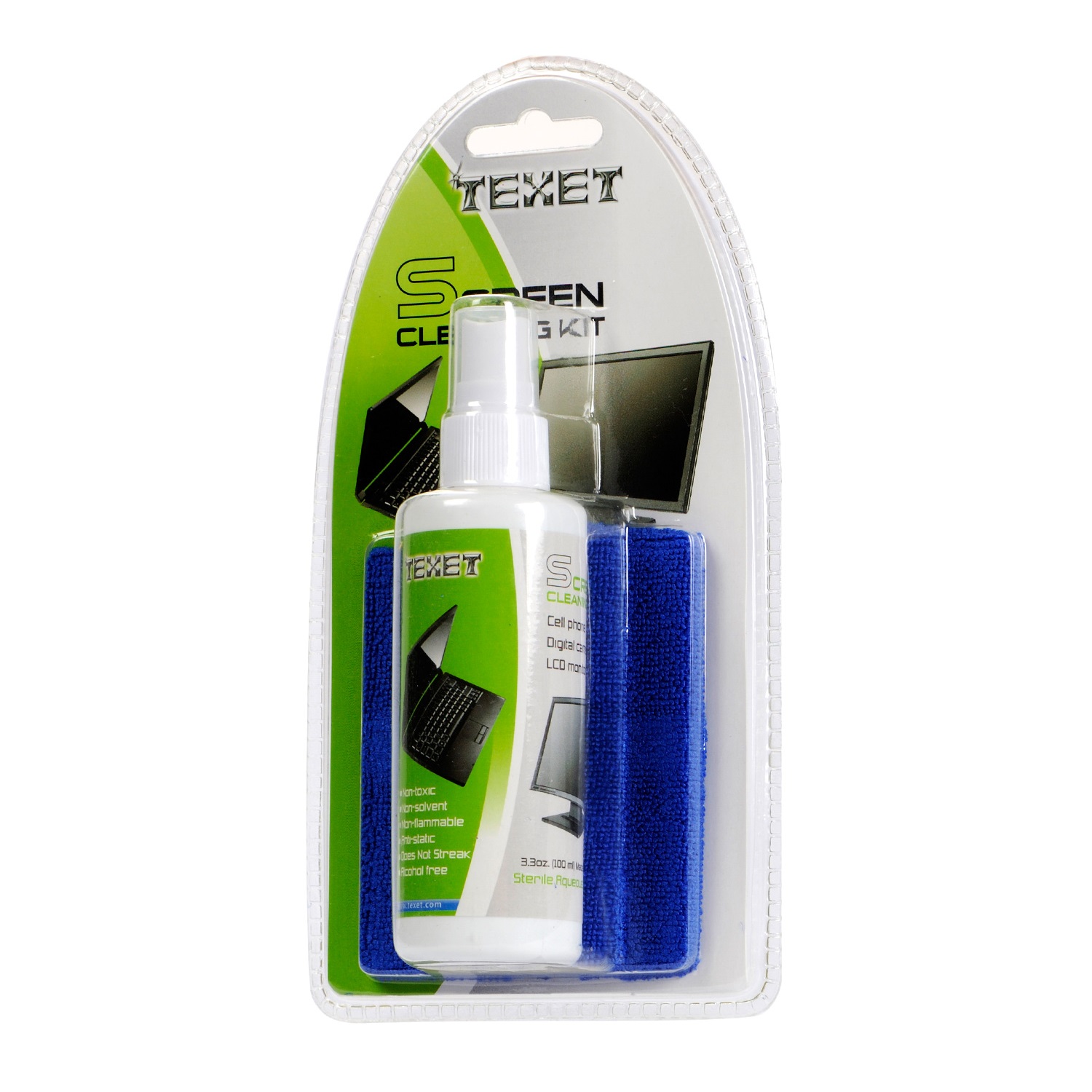 Combo 2 bộ vệ sinh màn hình Texet CCK212