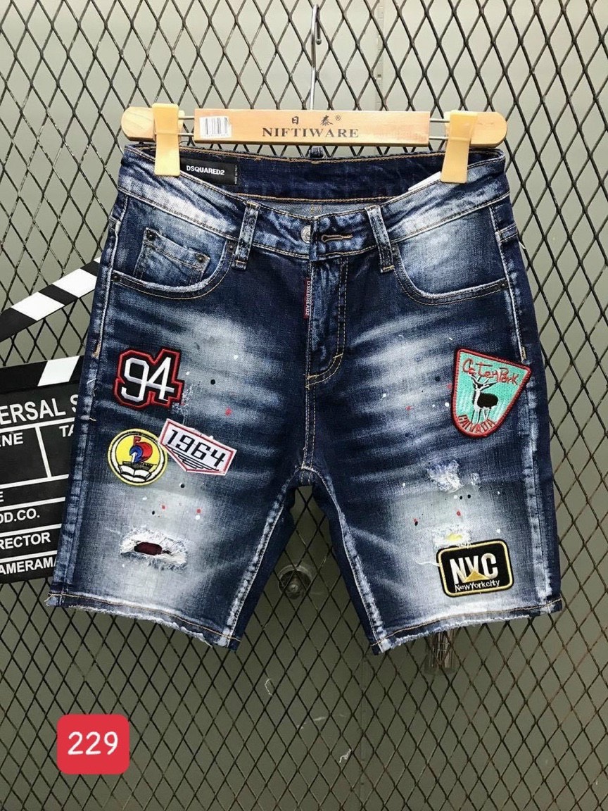 [HCM]Quần short jean nam co giãn - quần ngố nam rách gối - quần jean lửng nam thiết kế năng động phong cách hàn quốc thời trang thỏ tây shop94 ts229