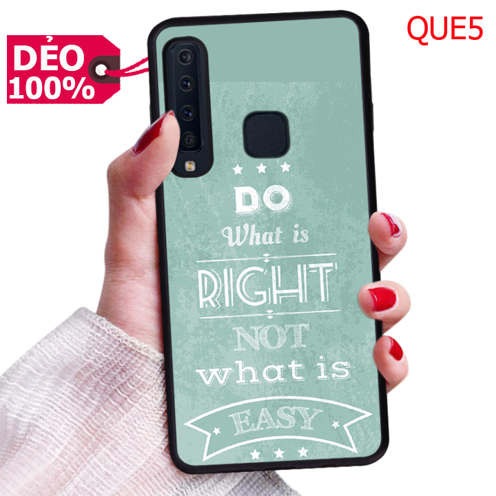 [HCM]Ốp Lựa Nhựa SAM SUNG A9 2018 TPU Dẻo In Quote Độc Đáo