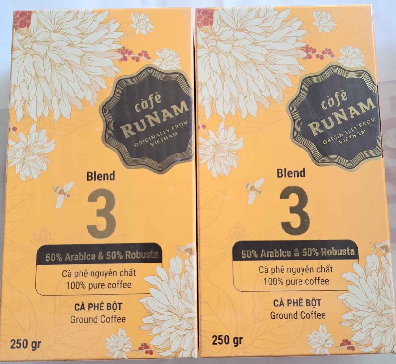 CÀ PHÊ RUNAM COFFEE SỐ 3 BỘT LOẠI 250GR