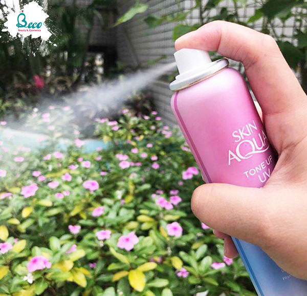 Chai xịt chống nắng trắng da Maycreate 150ml