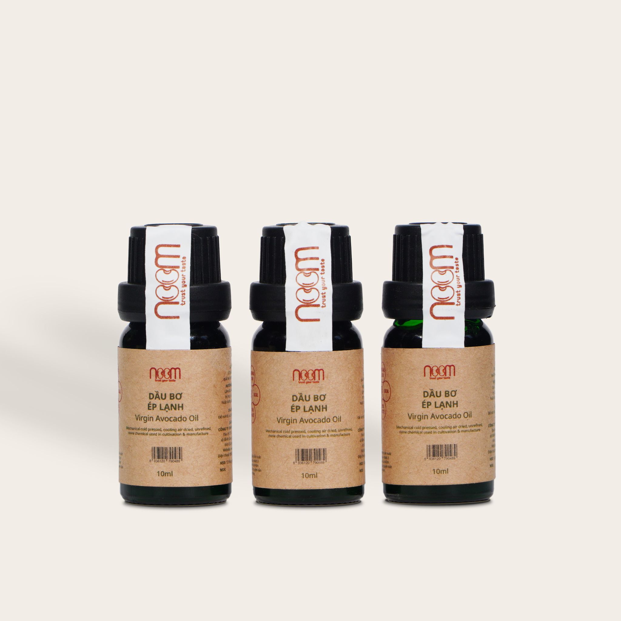 Dầu bơ ép lạnh noom – virgin avocado oil noom