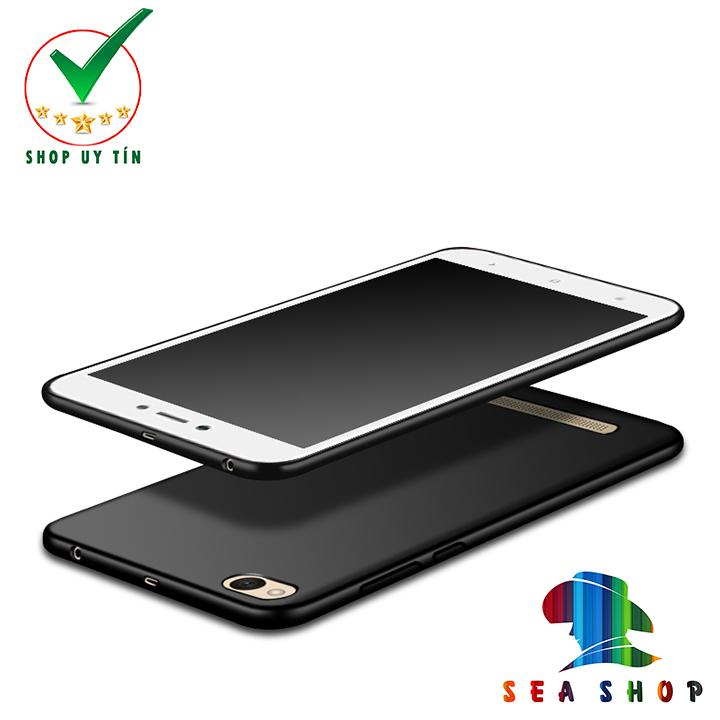 [TẶNG CƯỜNG LỰC]Ốp lưng Xiaomi Redmi 5A silicon đen