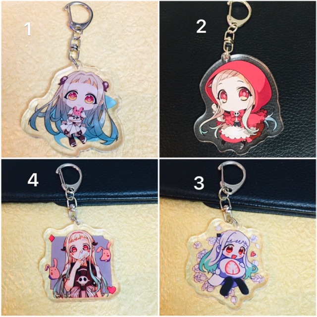 Móc khoá nene yashiro , móc khoá anime jibaku shounen hanako-kun nene yashiro