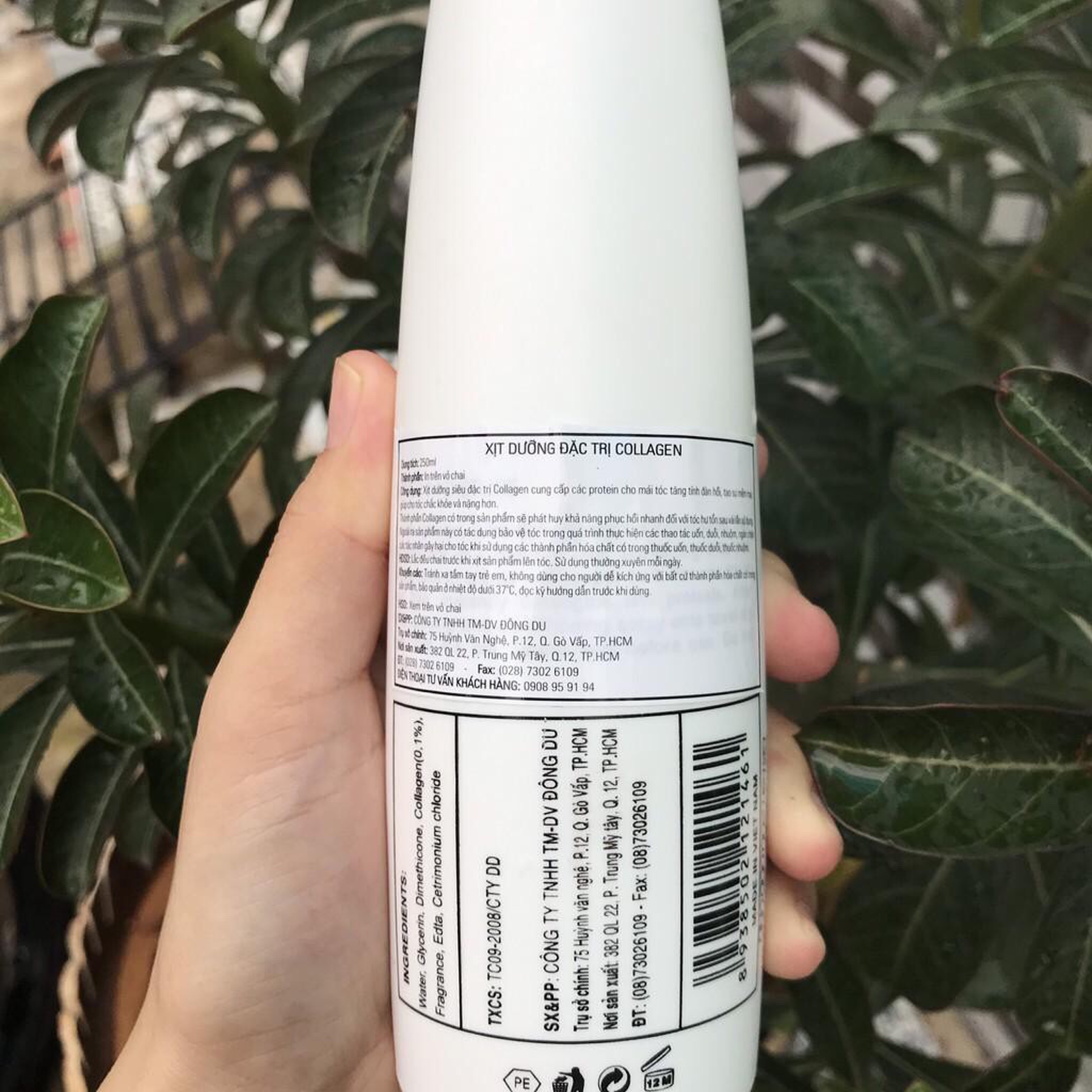 [HCM]{Siêu rẻ} {Chính hãng} Sữa xịt dưỡng tóc  COLLAGEN KENDALI 250ml (NEW)