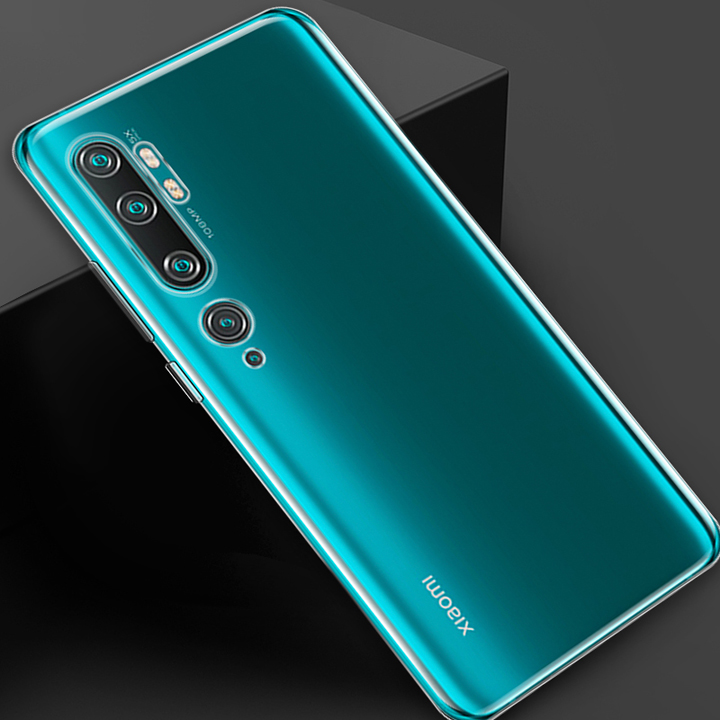 Ốp lưng Xiaomi Mi Note 10, CC9 Pro silicon dẻo trong suốt