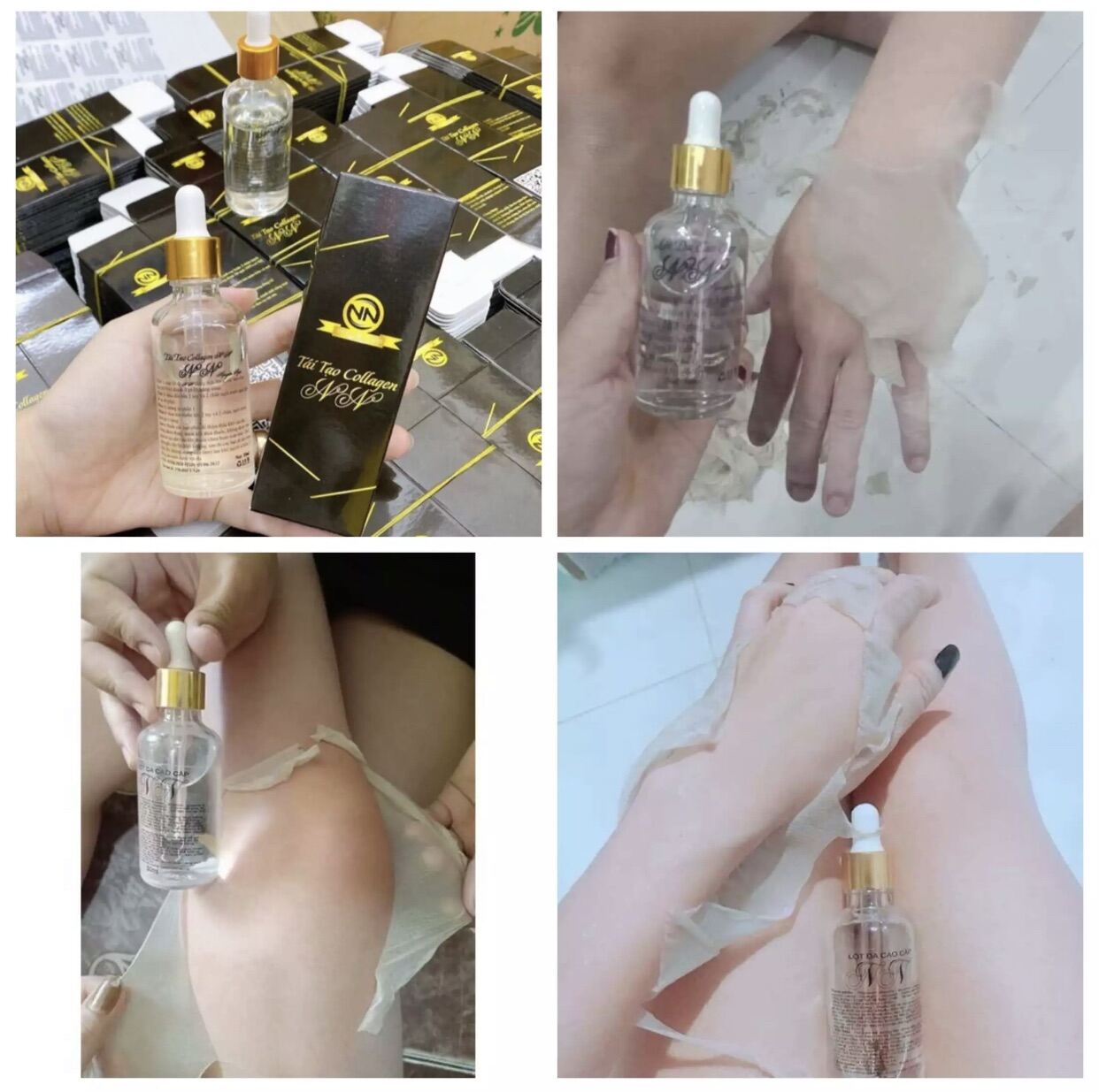 Kem body NN, lột NN siêu trắng da