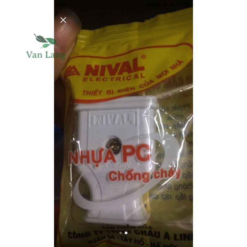 2 Phích Cắm Điện Chống Cháy, Chống Vỡ