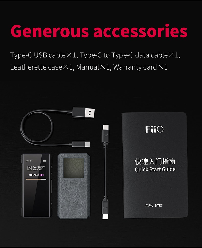 Thiết Bị Âm Thanh Bluetooth receiver Fiio BTR7
