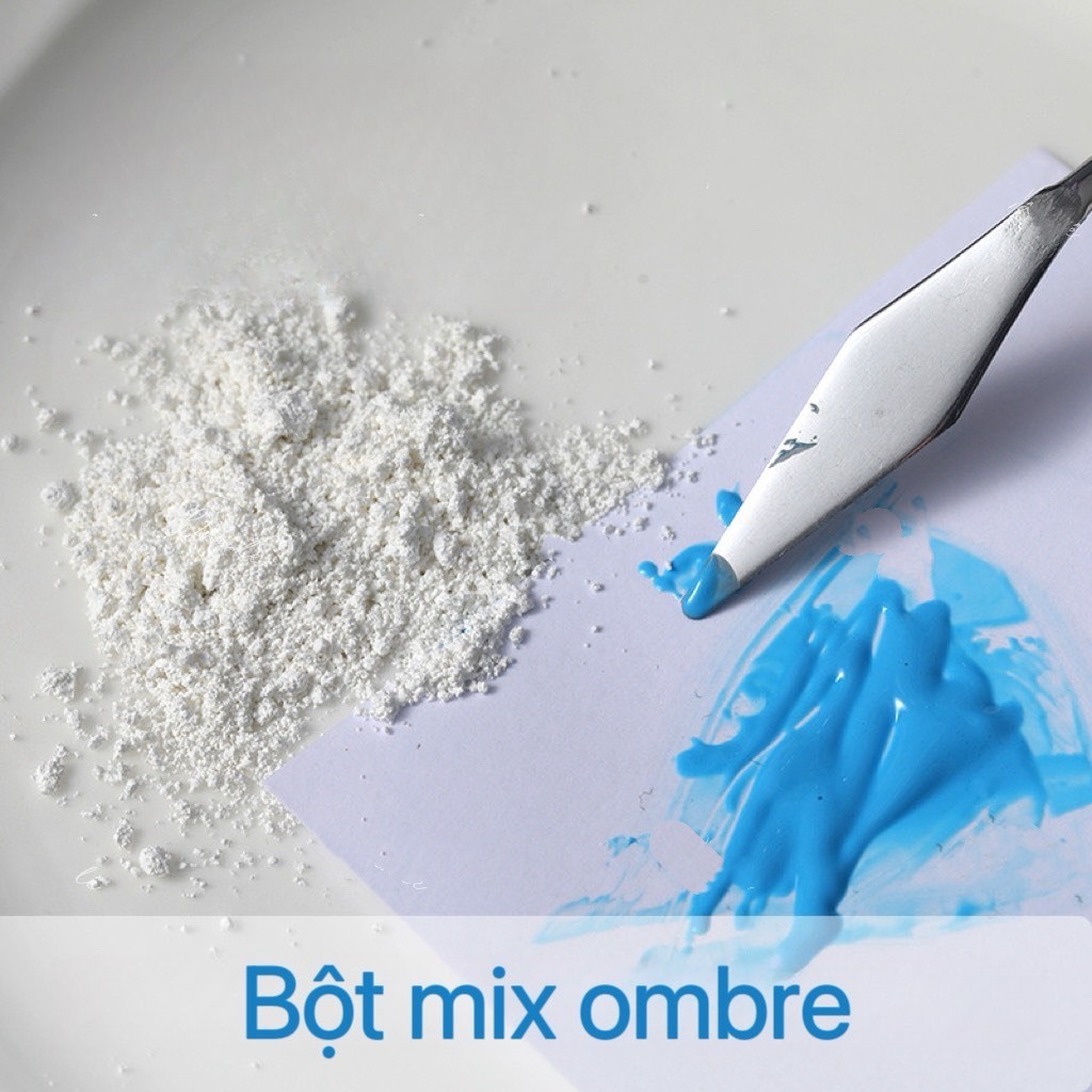 Bột ombre nail , bột mix trộn sơn gel làm ombre siêu mịn đẹp loại 40g hủ to