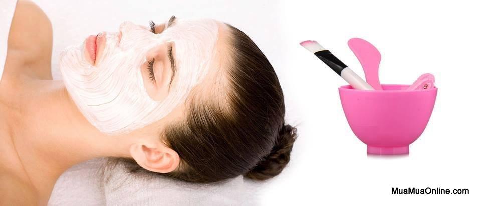 Bộ Dụng Cụ Trộn Mặt Nạ Đắp Mặt 4 In 1