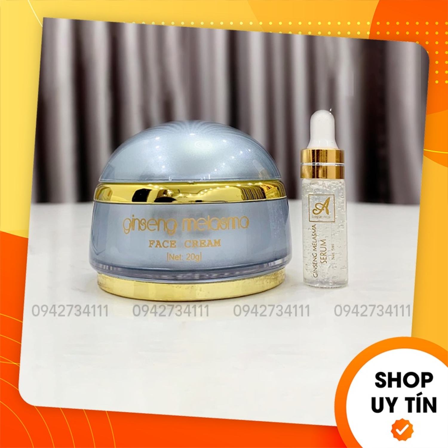 Kem Face na m Nhân Sâm Ginsheng Melasma A Cosmetics Phương Anh