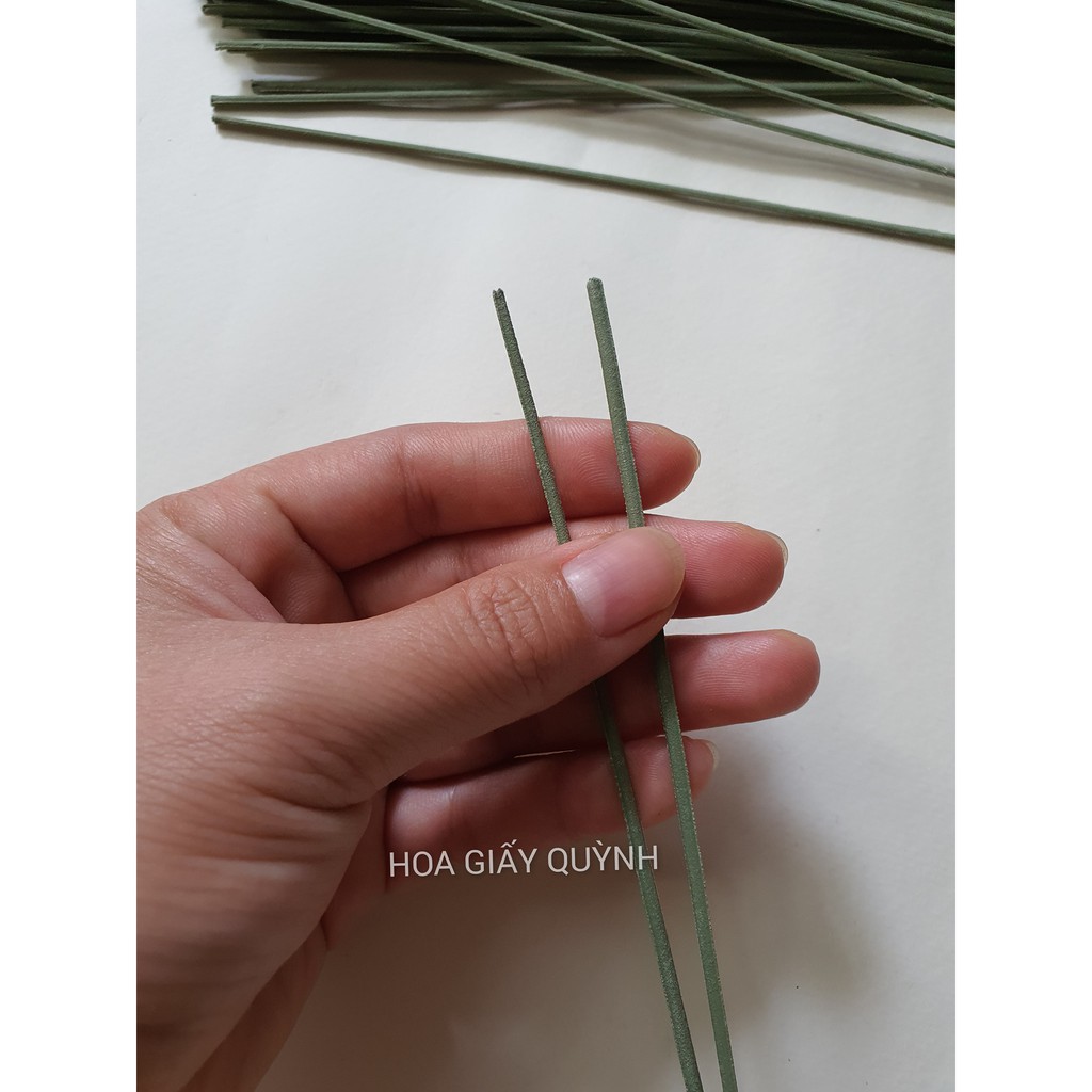Kẽm cành 30/40cm - bó 100 cây ( kẽm dẹp thường dùng cho cắm hoa sáp)