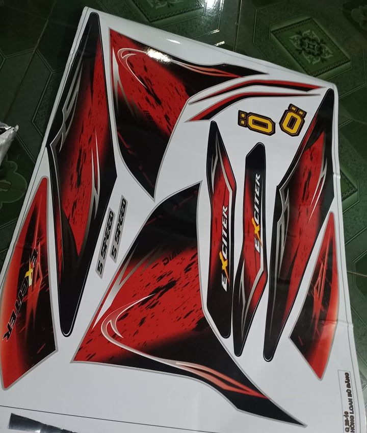 tem rời ex 135 đỏ đen