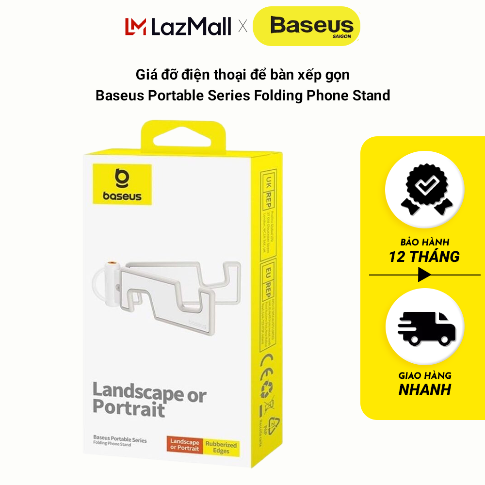 Giá đỡ điện thoại để bàn xếp gọn Baseus Portable Series Folding Phone Stand
