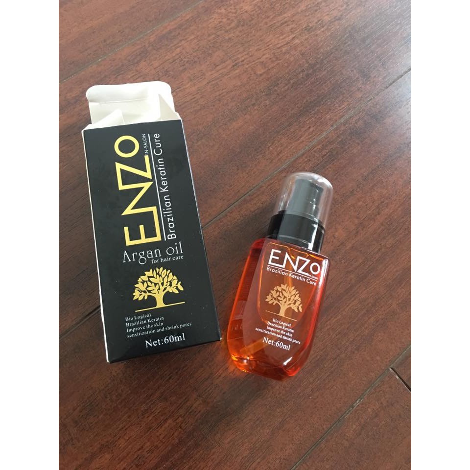 Tinh dầu dưỡng tóc Enzo 60ml - Chính Hãng