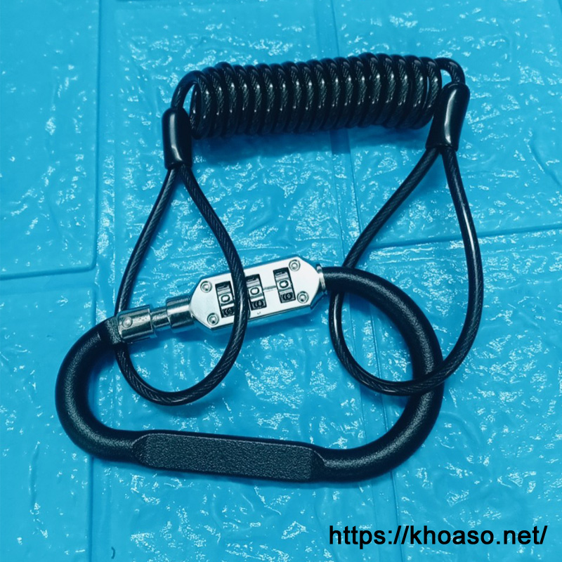 Khóa xe đạp, nón bảo hiểm