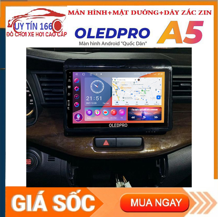 [Hỗ Trợ Lắp Đặt] Màn hình OLEDPRO A3 lắp sim cho xe SUZUKI ERTIGA 2019, với cấu hình RAM 2G ROM 32G, Android 10. IPS CHỐNG CHÓI, kính cường lưc 2.5D, tích hợp vô lăng, ra lệnh giọng nói, DSP âm ly, SHOP UY TÍN 166!