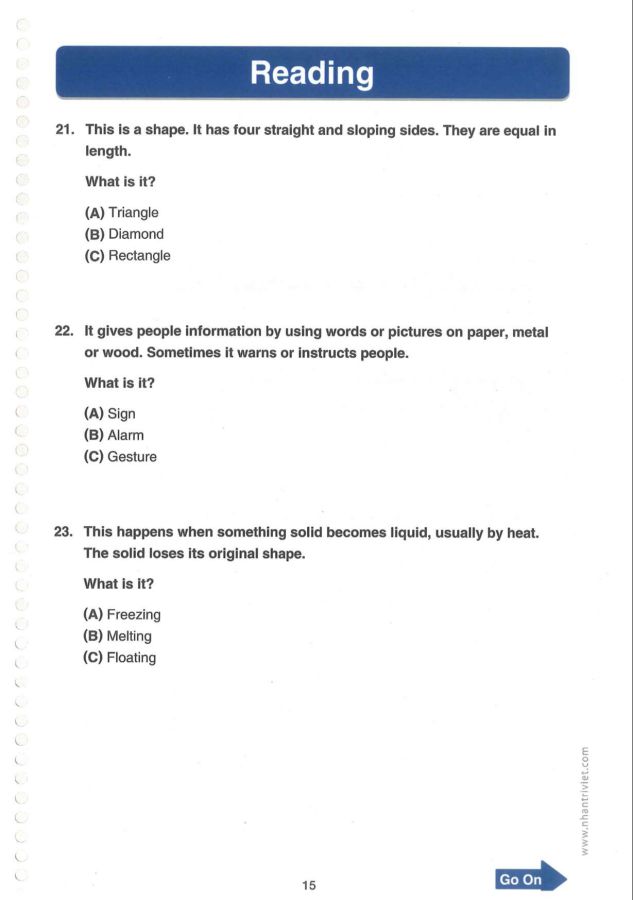 Sách - Toefl Primary Step 1+2 -  Tặng File nghe mp3( Bản đen trắng )