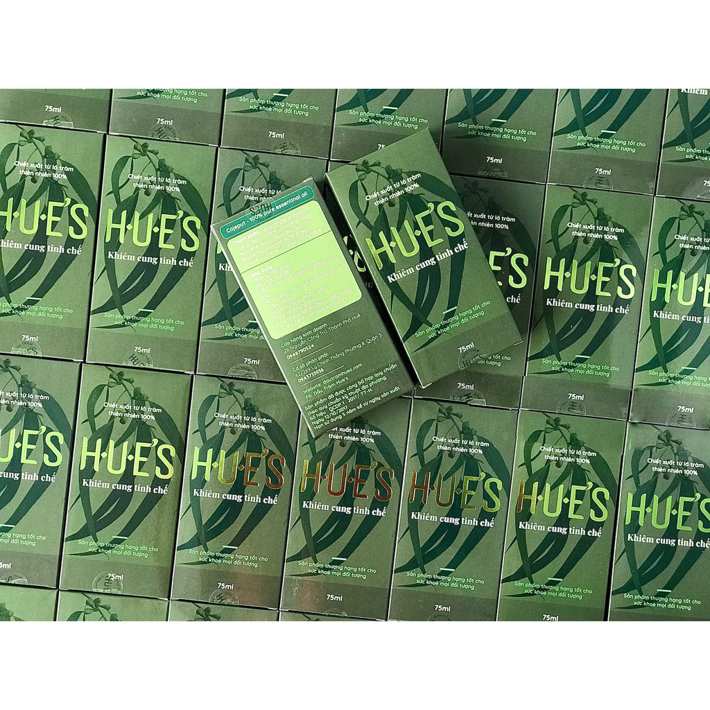 Dầu Tràm H.U.E'S (Huế) - Khiêm Cung Tinh Chế [CHÍNH HÃNG]