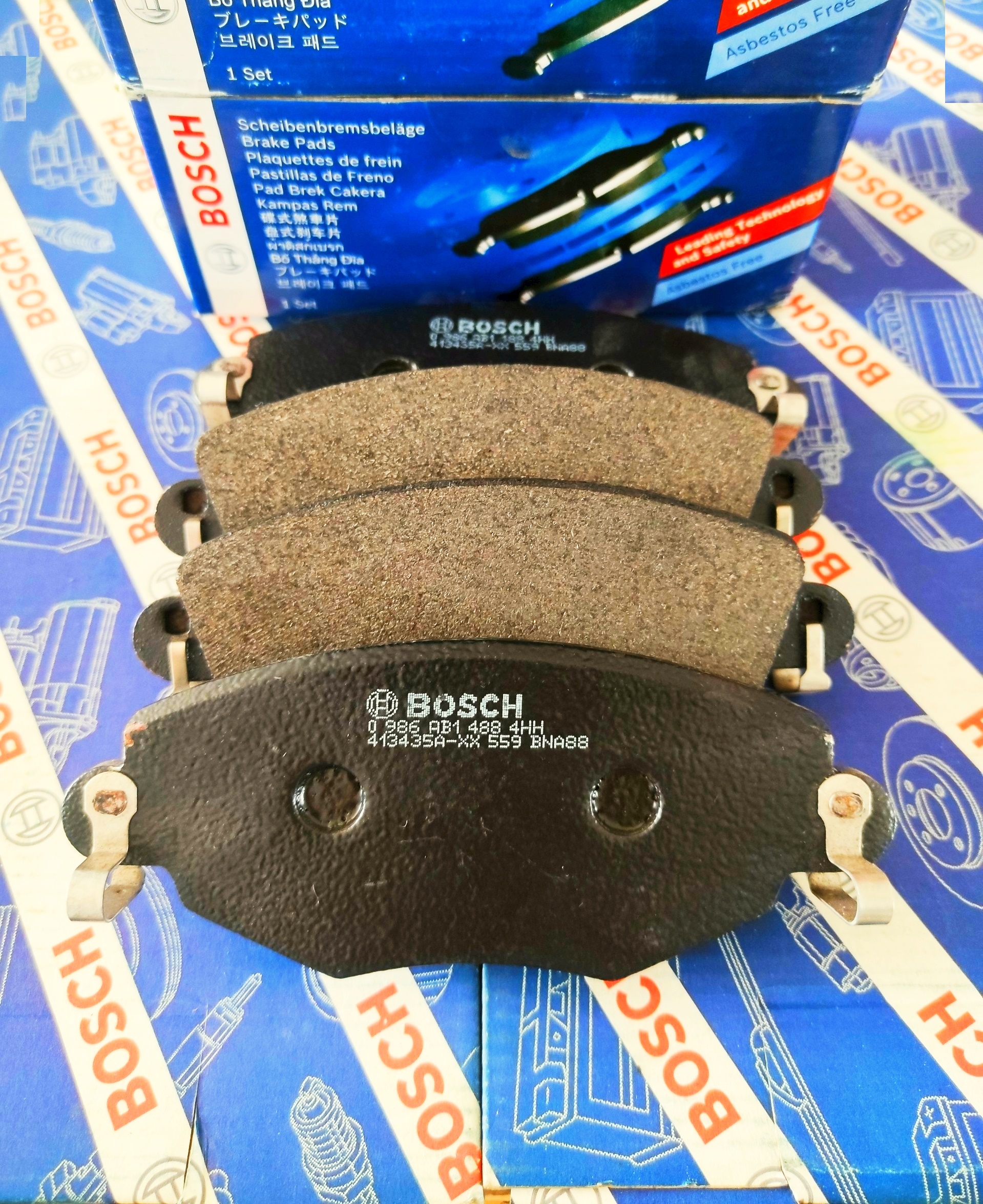 Bố thắng trước luxgen u7 m7 - bosch bp 1488