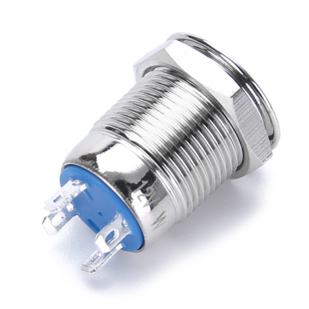 Công Tắc Đèn Led 12Mm Chống Nước nhấn nhả