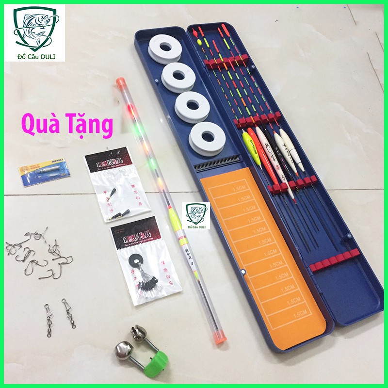 Hộp Đựng Phao Câu Đài - 6 phao câu đài  (xả hàng giảm giá và cam kết bảo hành đổi trả ạ)