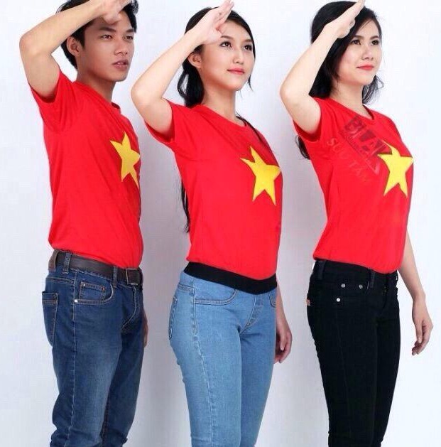 Áo Thun Cờ Đỏ Sao Vàng